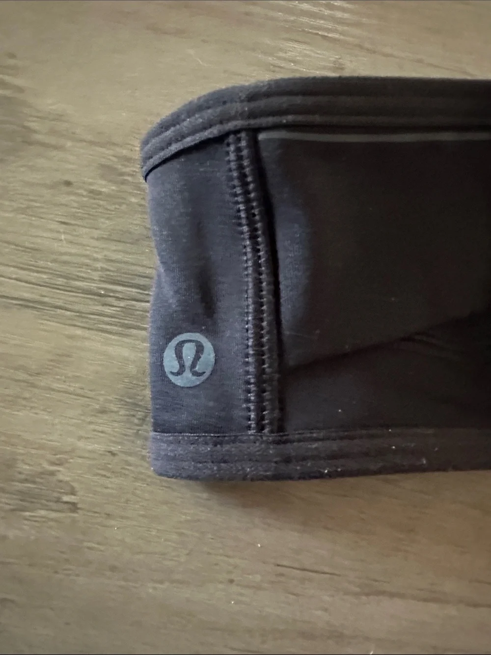 Lululemon Black Stretch running Headband